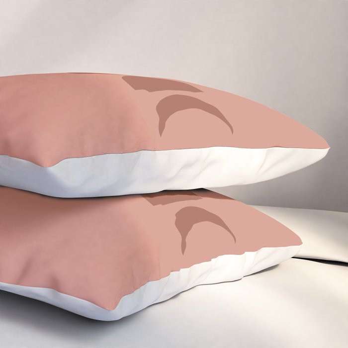 Minimal Moon Phases VI Pillow Sham Gallery Image 3