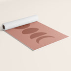 Minimal Moon Phases VI Yoga Mat Gallery Image 2