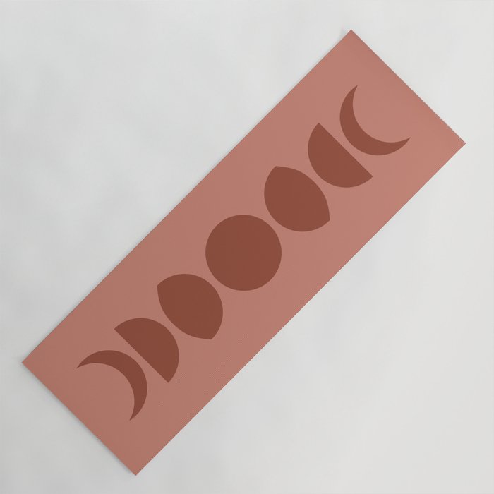 Minimal Moon Phases VI Yoga Mat Gallery Image 1