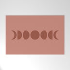 Minimal Moon Phases VI Welcome Mat Gallery Image 1