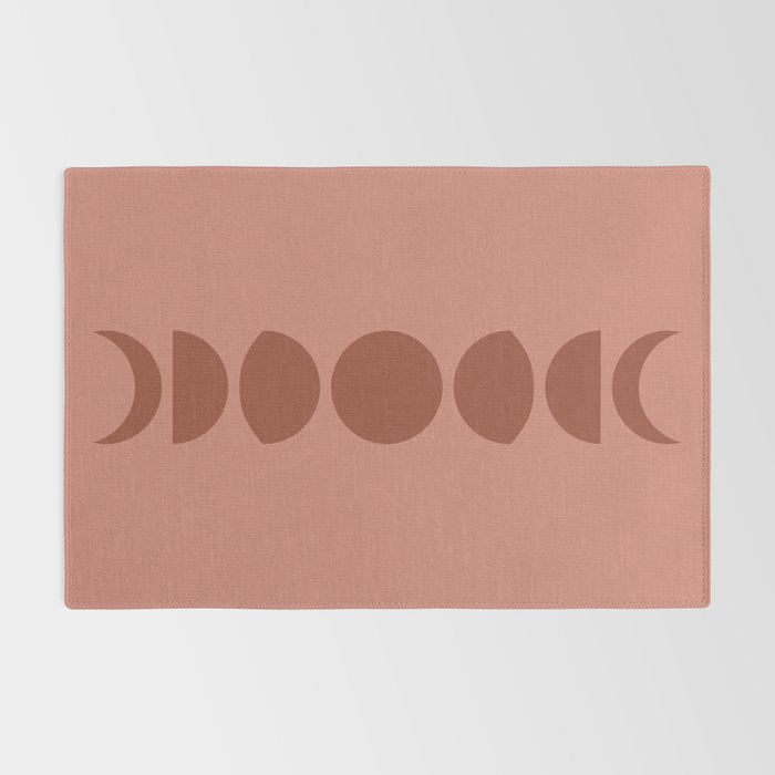 Minimal Moon Phases VI Rug Gallery Image 2
