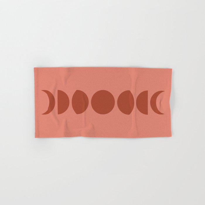 Minimal Moon Phases VI Bath Towel Gallery Image 1