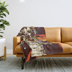 Life from The Darkest Existence Throw Blanket Gallery Image 1