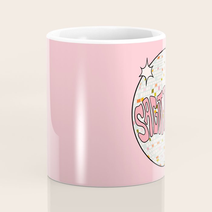 Sagittarius Disco Ball Coffee Mug Gallery Image 4