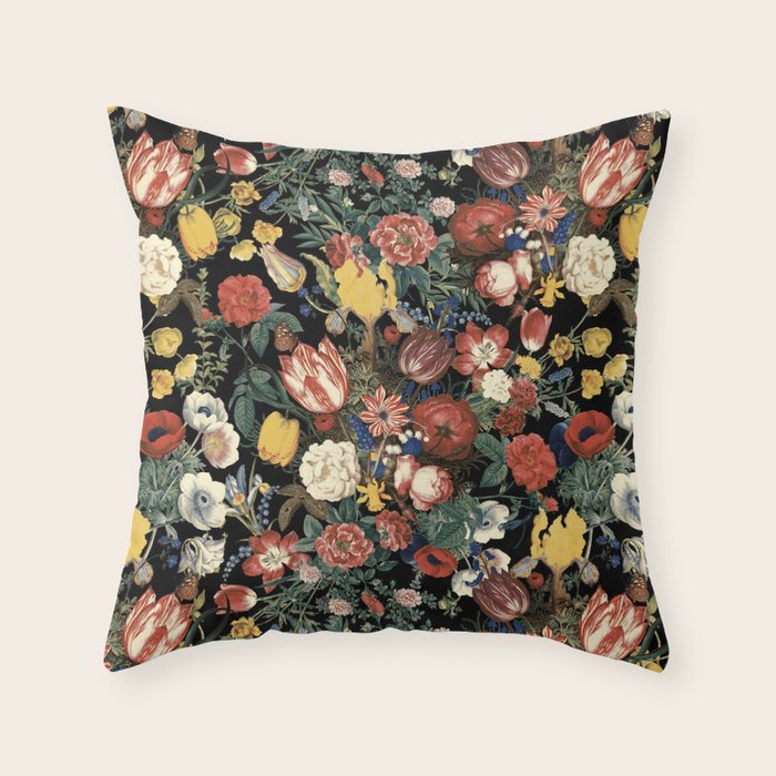 In the Night Garden Throw Pillow Gallery Image 1