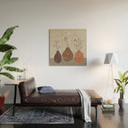 Still Life with Three Vases Wood Wall Art Gallery Image 2
