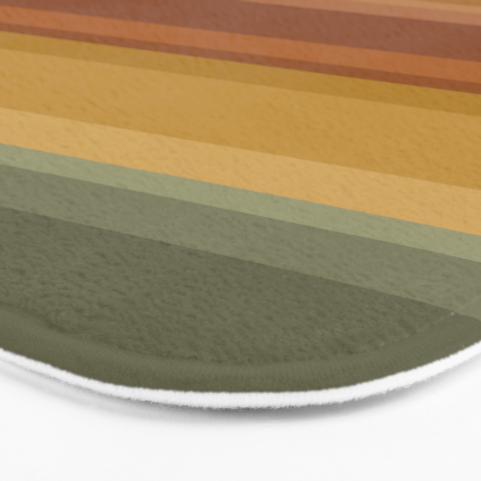 Retro Stripes XIII Bath Mat Gallery Image 3