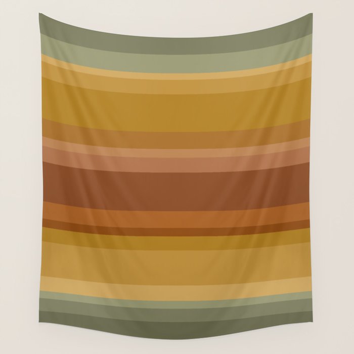 Retro Stripes XIII Wall Tapestry Gallery Image 1