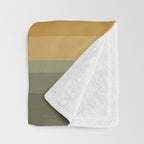 Retro Stripes XIII Throw Blanket Gallery Image 3