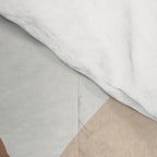 Abstract Art Tropical Leaves 4 Mocha Mousse Comforter Gallery Image 4