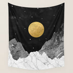 Moon and Stars Wall Tapestry Gallery Image 4