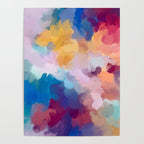 New Beginnings In Full Color | Abstract Texture Color Design Poster Gallery Image 4