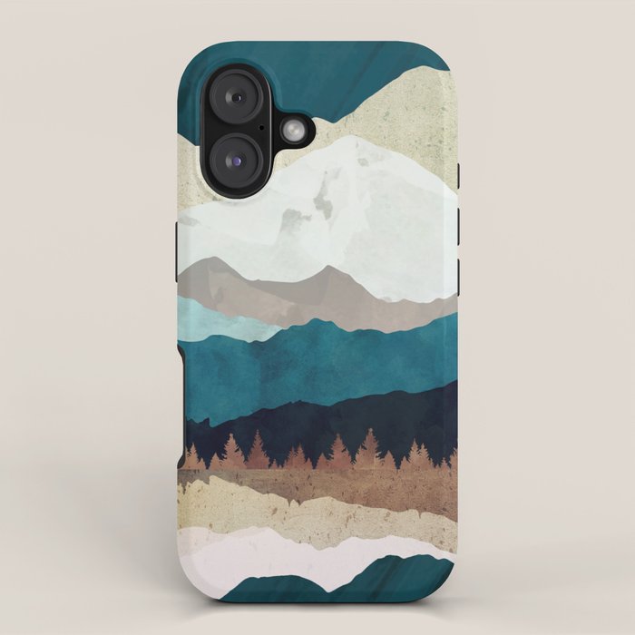 Fall Forest Night iPhone Case Gallery Image 1