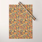 Christmas Vintage Ornaments Wrapping Paper Gallery Image 1