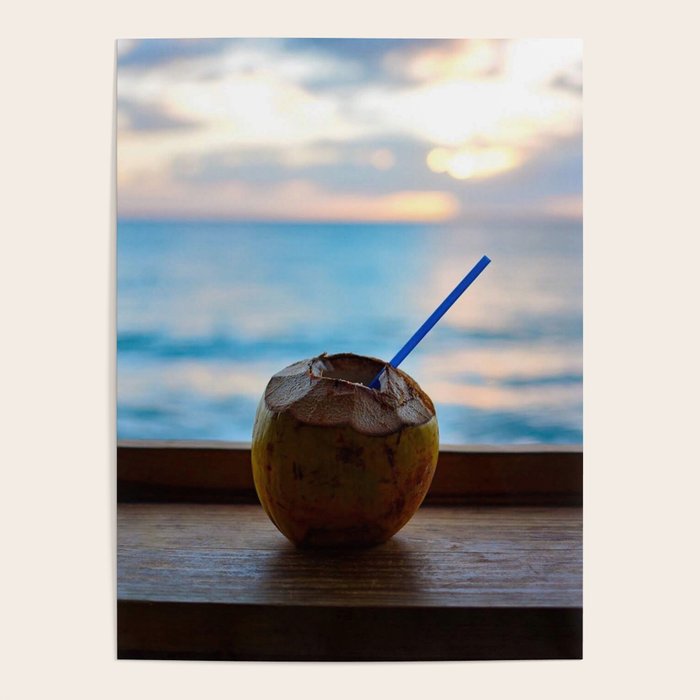 Coconut Drink Poster