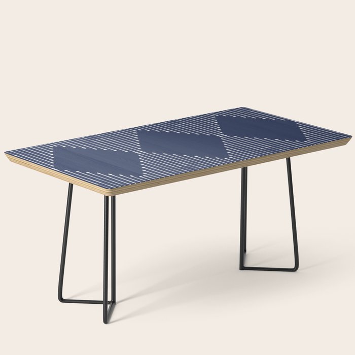 Geo (Navy) Coffee Table Gallery Image 1