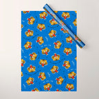 Go Get 'Em Tiger Wrapping Paper Gallery Image 1