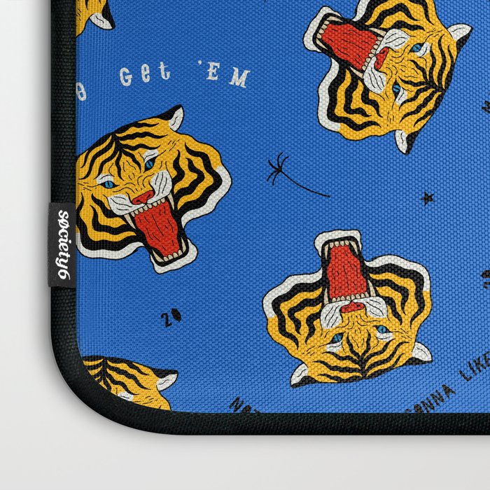 Go Get 'Em Tiger Laptop Sleeve Gallery Image 3
