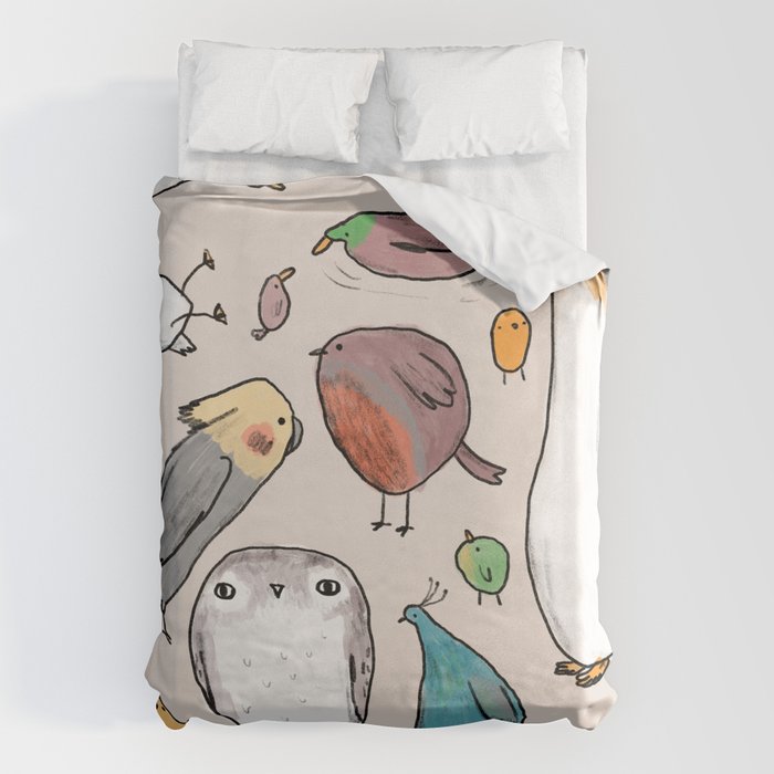 Lump Birds Duvet Cover Gallery Image 1