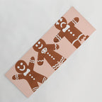 Gingerbread Men - Blush Palette Yoga Mat Gallery Image 1