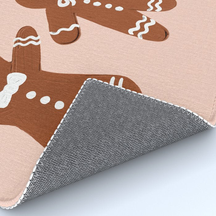 Gingerbread Men - Blush Palette Rug Gallery Image 4
