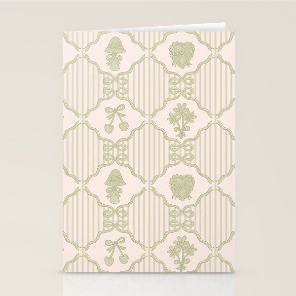 Eloise Print in Green Stationery Card Gallery Image 1