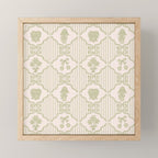 Eloise Print in Green Mini Art Print Gallery Image 1
