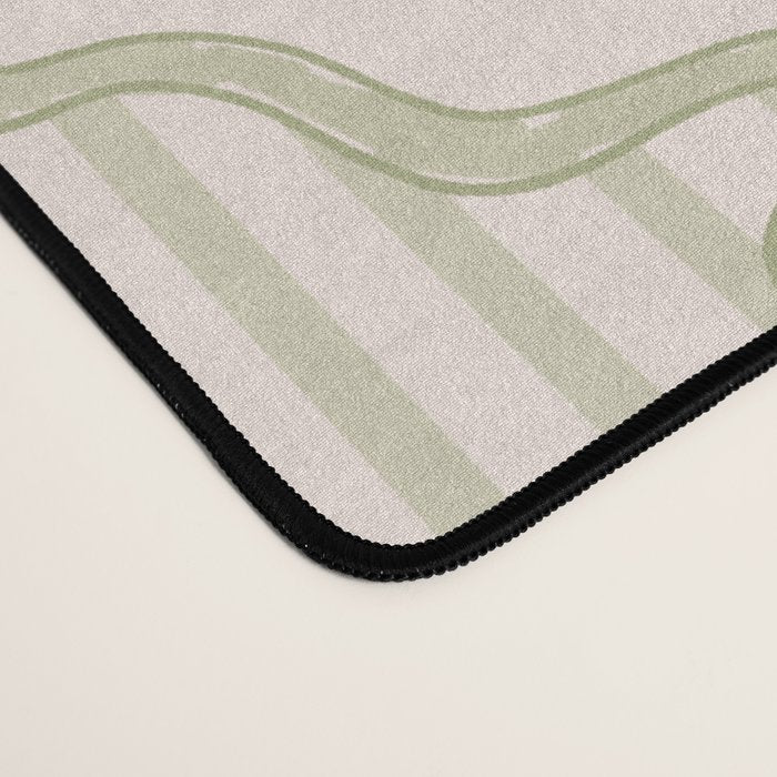 Eloise Print in Green Desk Mat Gallery Image 4