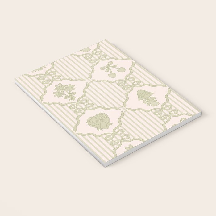 Eloise Print in Green Notebook Gallery Image 3
