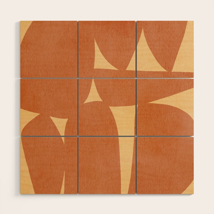 Abstract A11-soft Wood Wall Art Gallery Image 1