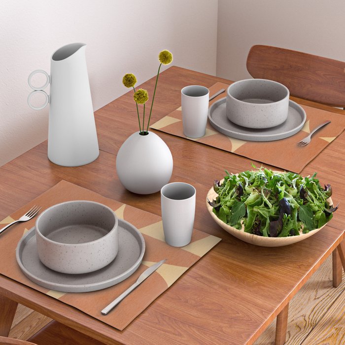 Abstract A11-soft Placemat Gallery Image 2