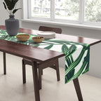 Tropical Leaves 4 Table Runner Gallery Image 2