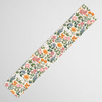 Flowers of the Meadow - beige Table Runner Gallery Image 3