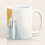 Abstract Colorful Faces II Coffee Mug Gallery Image 1