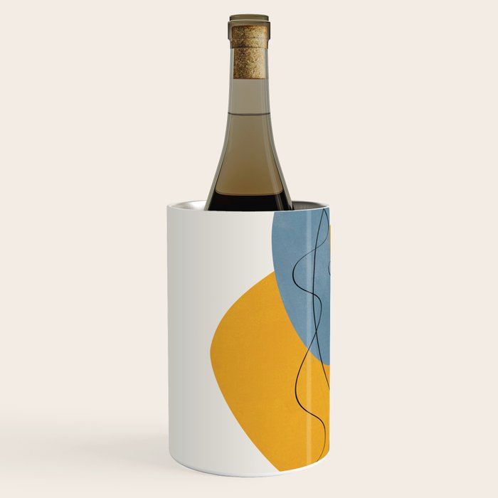 Abstract Colorful Faces II Wine Chiller Gallery Image 2