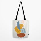 Abstract Colorful Faces II Tote Bag Gallery Image 2