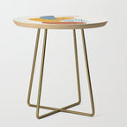 Abstract Colorful Faces II Side Table Gallery Image 1