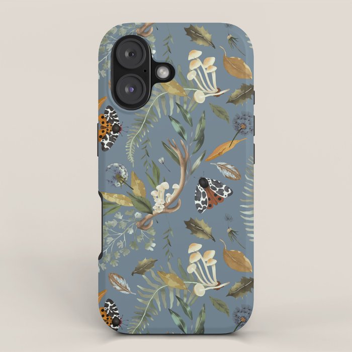 Moths Mystical Woodland B iPhone Case Gallery Image 1
