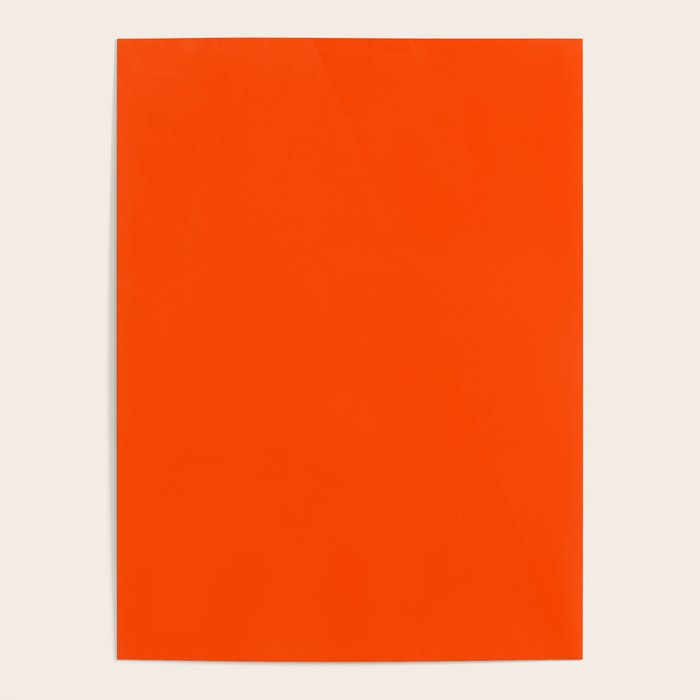 Orange Red Poster Gallery Image 1