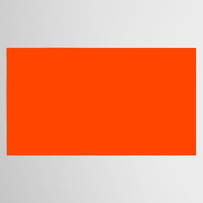 Orange Red Tablecloth Gallery Image 2