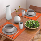 Orange Red Placemat Gallery Image 2