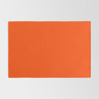 Orange Red Rug Gallery Image 2