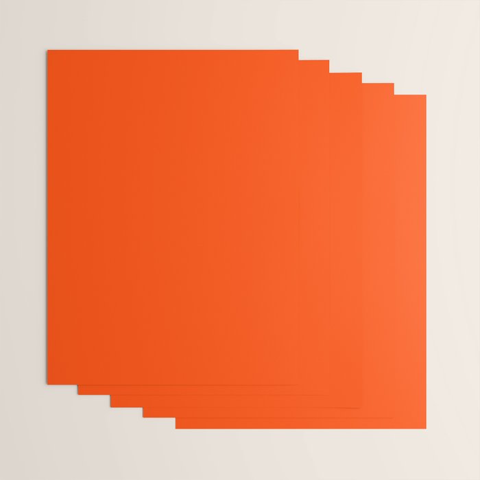Orange Red Wrapping Paper Gallery Image 3