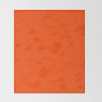 Orange Red Throw Blanket Gallery Image 2