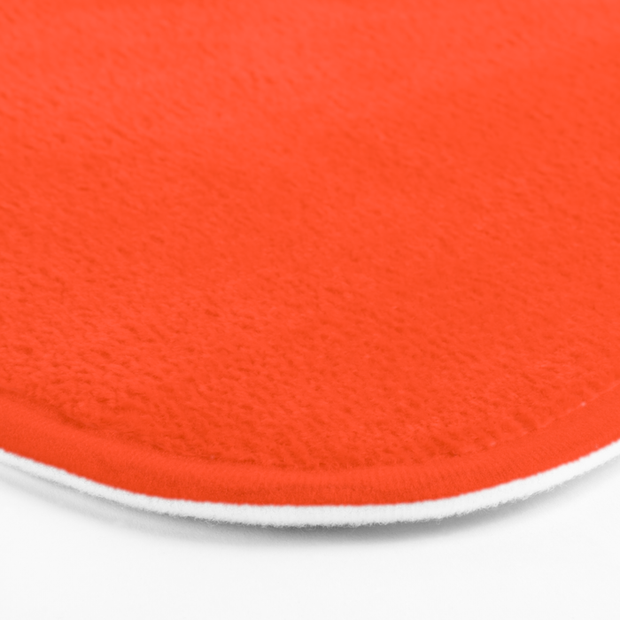 Orange Red Bath Mat Gallery Image 3