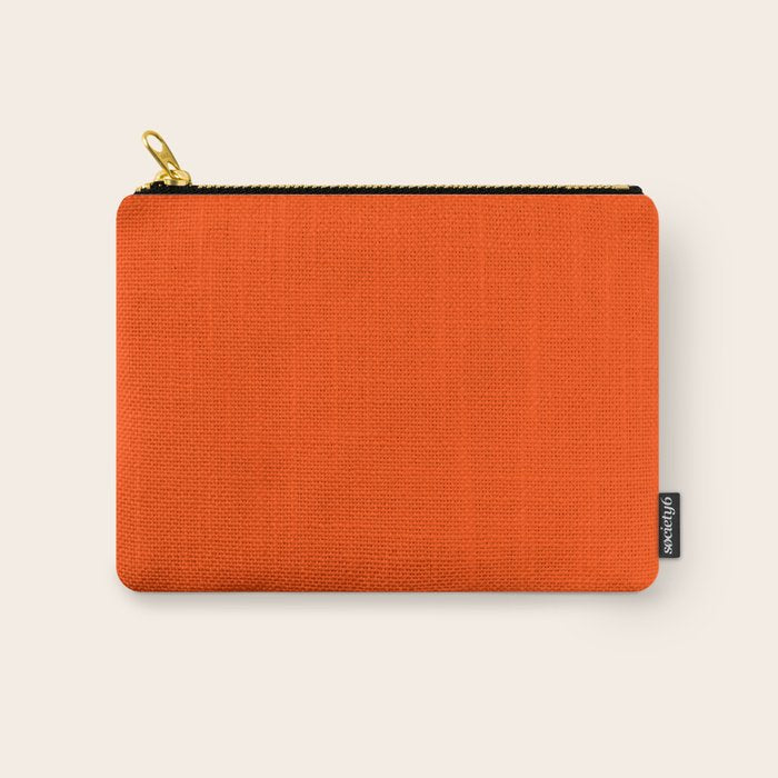 Orange Red Carry All Pouch Gallery Image 1