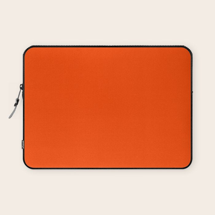 Orange Red Laptop Sleeve Gallery Image 1