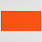 Orange Red Desk Mat Gallery Image 3