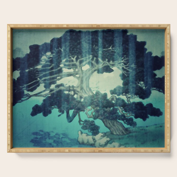 Dreams from Hitori - Nature Landscape Serving Tray Gallery Image 1