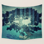 Dreams from Hitori - Nature Landscape Wall Tapestry Gallery Image 4